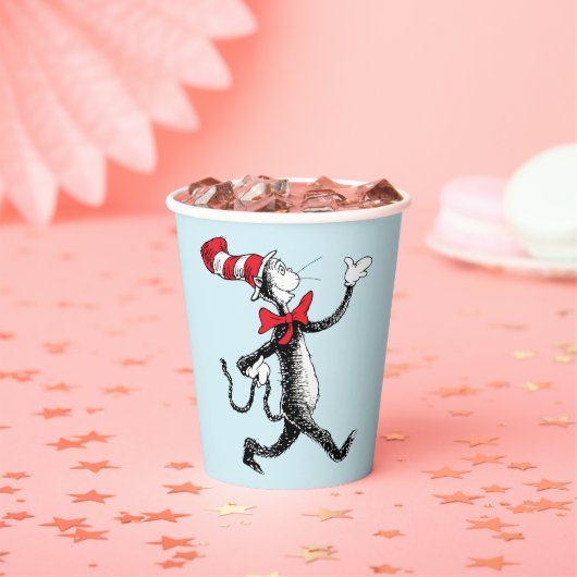 Dr. Seuss | De Kat in de Hoed Loopplank Papieren Bekers (Insitu)