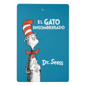 Dr. Seuss De Kat in de Hoed Mini Klembord (Achterkant)