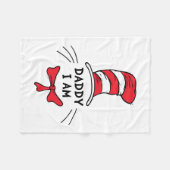 Dr. Seuss | De Kat in de Hoed - Papa ik ben Fleece Deken (Voorkant (Horizontaal))