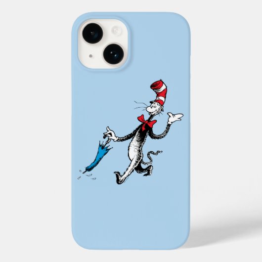 Dr. Seuss | De Kat in de Hoed Paraplu Wandel Case-Mate iPhone Case (Achterkant)