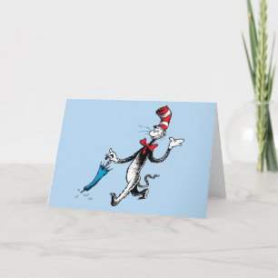 Dr. Seuss De Kat in de Hoed Paraplu Wandel Kaart