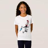 Dr. Seuss | De Kat in de Hoed Paraplu Wandeling T-shirt (Voorkant volledig)