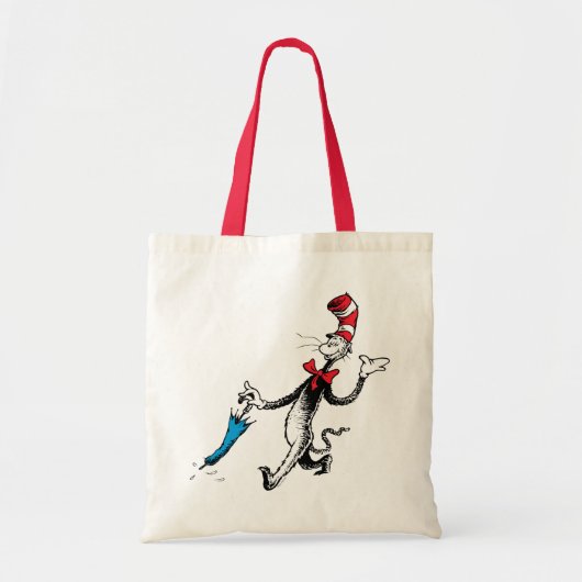 Dr. Seuss | De Kat in de Hoed Paraplu Wandeling Tote Bag (Voorkant)