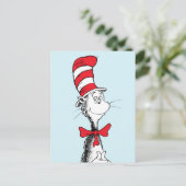 Dr. Seuss De Kat in de Hoed Staat Fier Overeind Briefkaart (Staand voorkant)