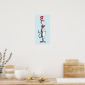 Dr. Seuss De Kat in de Hoed Staat Trots Poster (Keuken)