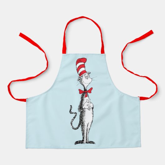 Dr. Seuss De Kat in de Hoed Staat Trots Schort (Voorkant)