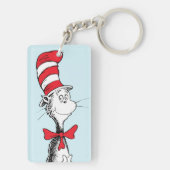 Dr. Seuss De Kat in de Hoed Staat Trots Sleutelhanger (achterkant)