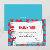 Dr. Seuss | De Kat in de Hoed Verjaardag Bedankt (Voorkant / Achterkant)