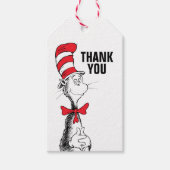 Dr. Seuss | De Kat in de Hoed Verjaardag Bedankt Cadeaulabel (Voorkant)