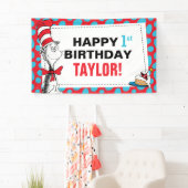 Dr. Seuss | De Kat in de Hoed Verjaardag Spandoek (Insitu)