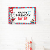 Dr. Seuss | De Kat in de Hoed Verjaardagsbanner Spandoek (Insitu)