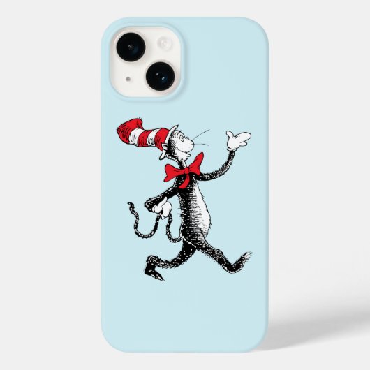 Dr. Seuss | De Kat in de Hoed Wandelpad Case-Mate iPhone Case (Achterkant)