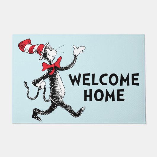 Dr. Seuss | De Kat in de Hoed Wandelpad Deurmat (Voorkant)
