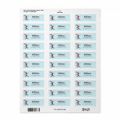Dr. Seuss | De Kat in de Hoed Wandelpad Etiket (Full Sheet)