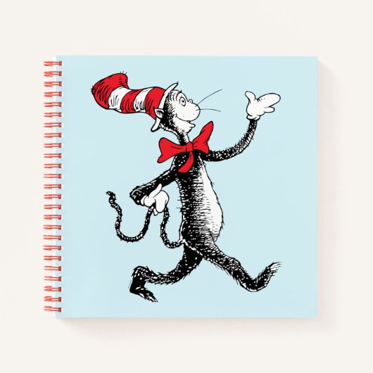 Dr. Seuss | De Kat in de Hoed Wandelpad Notitieboek (Voorkant)