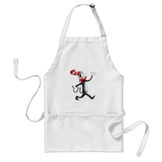 Dr. Seuss | De Kat in de Hoed Wandelpad Standaard Schort (Voorkant)