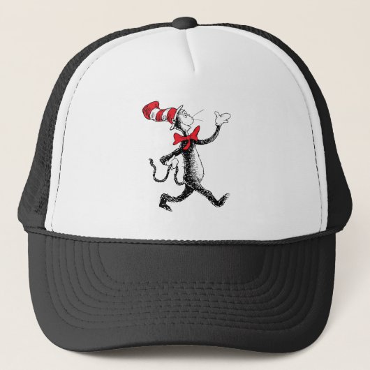 Dr. Seuss | De Kat in de Hoed Wandelpad Trucker Pet (Voorkant)
