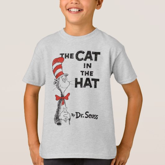 Dr. Seuss | De kat in het Pet boek T-shirt (Voorkant)