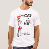 Dr. Seuss | De kat in het Pet boek T-shirt (Voorkant)