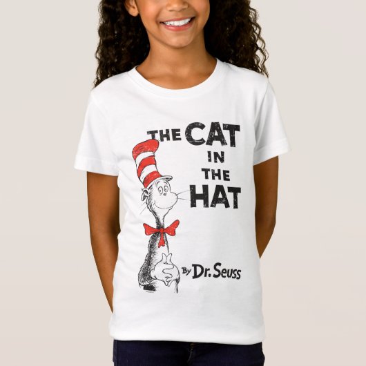Dr. Seuss | De kat in het Pet boek T-shirt (Voorkant)