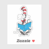Dr. Seuss| De kat in het Pet - Lezen Sticker (Vel)
