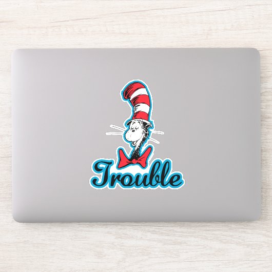 Dr. Seuss | De kat met de hoed in de problemen Sticker (Computer)