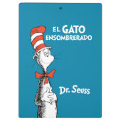 Dr. Seuss De Kat met de Hoed Klembord (Achterkant)