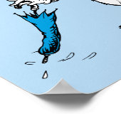 Dr. Seuss | De Kat met de Hoed Paraplu Wandelweg Poster (Hoek)