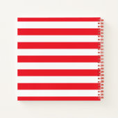 Dr. Seuss | De Kat met de Hoed Ronde Kunst Notitieboek (Achterkant)