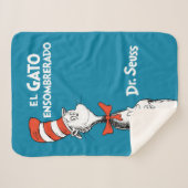 Dr. Seuss De Kat met de Hoed Sherpa Deken (Voorkant (horizontaal))