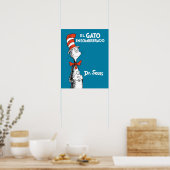 Dr. Seuss De Kat met de Hoed Spaans Poster (Keuken)