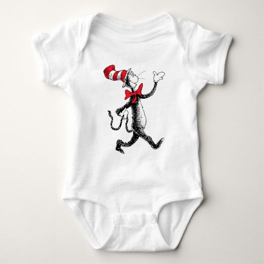 Dr. Seuss | De Kat met de Hoed Wandelpad Romper (Voorkant)