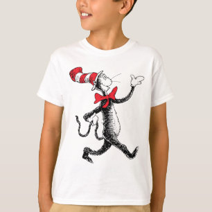 Dr. Seuss De Kat met de Hoed Wandelpad T-shirt