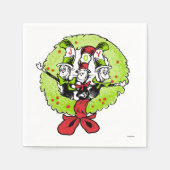 Dr. Seuss| De knuppel| Kerstfeest in Who ville Servetten (Voorkant)