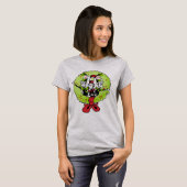 Dr. Seuss| De knuppel| Kerstfeest in Who ville T-shirt (Voorkant volledig)