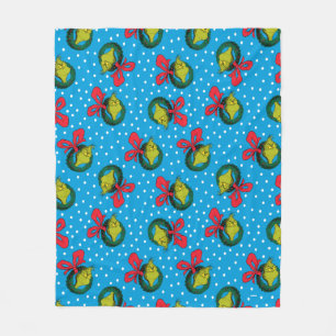 Dr. Seuss  De knuppel  kerstpatroon Fleece Deken