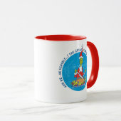 Dr. Seuss| De knuppel| kerststooster Mok (Voorkant rechts)