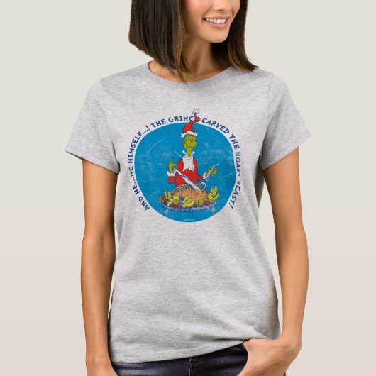 Dr. Seuss| De knuppel| kerststooster T-shirt (Voorkant)