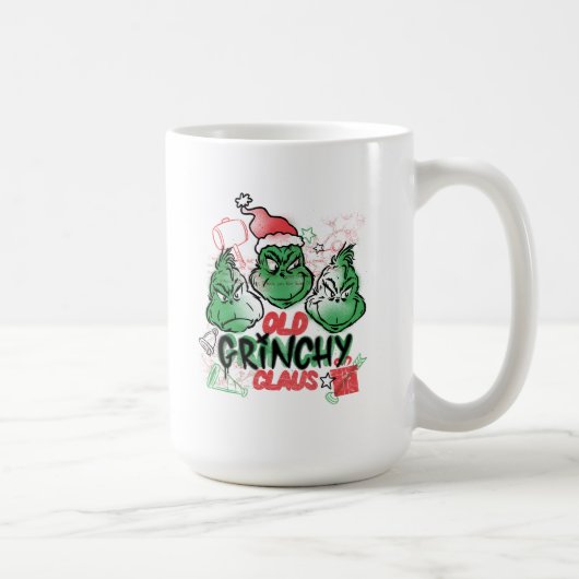 Dr. Seuss | De oude Grinch Claus Koffiemok (Rechts)