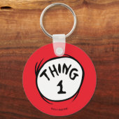 Dr. Seuss | Ding 1 Ding 2 - Ding 1 Sleutelhanger (Achterkant)