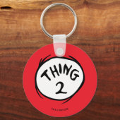 Dr. Seuss | Ding 1 Ding 2 - Ding 2 Sleutelhanger (Achterkant)