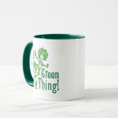 Dr. Seuss | Ding 1 Ding 2 Groen Ding Ontwerp Mok (Voorkant links)