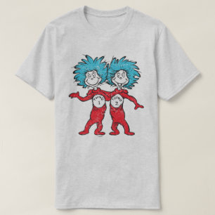 Dr. Seuss Ding 1, Ding 2 Zitten T-shirt