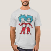 Dr. Seuss | Ding 1, Ding 2 Zitten T-shirt (Voorkant)