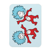 Dr. Seuss Ding 1 en Ding 2 Karakter Magneet (Verticaal)