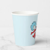 Dr. Seuss Ding 1 en Ding 2 Karakter Papieren Bekers (Rechts)
