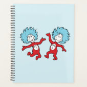 Dr. Seuss Ding 1 en Ding 2 Karakter Planner (Voorkant)