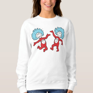 Dr. Seuss Ding 1 en Ding 2 Karakter Trui