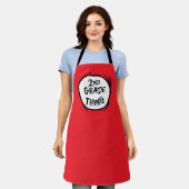 Dr. Seuss | Ding één ding twee - 2e klas ding Schort (Gedragen)