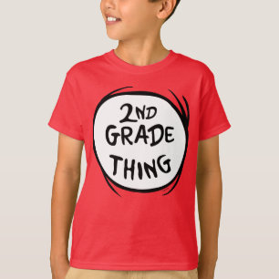 Dr. Seuss   Ding één ding twee - 2e klas ding T-shirt